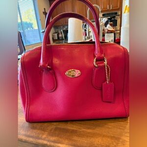 Pink Coach purse